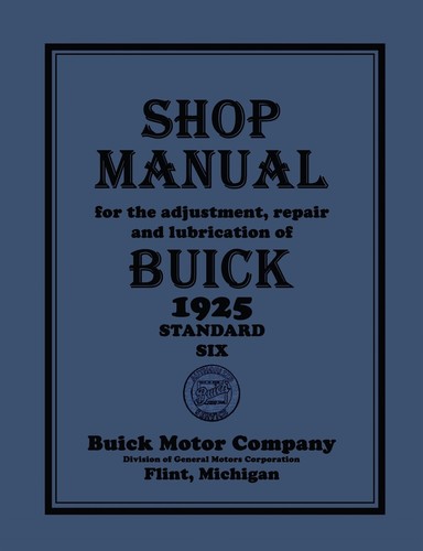 1925 buick standard six shop - buick,