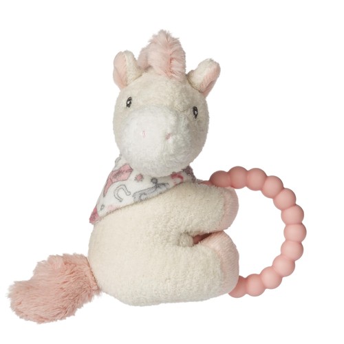 Soft baby rattle - soft, with