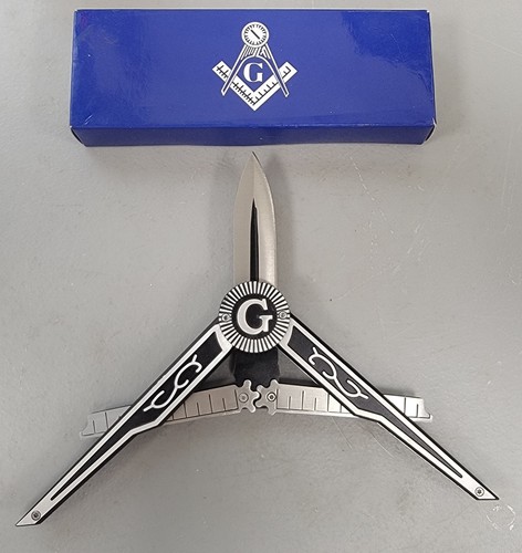 Masonic square compass - square,
