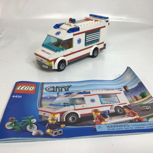 Used lego city ambulance - used,