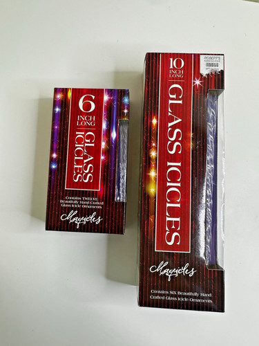 Magicles glass icicles - glass,