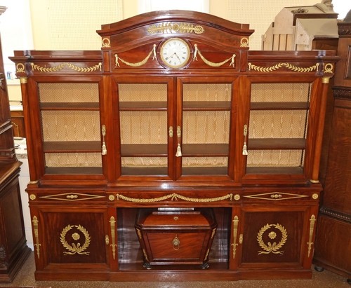 19th century mahogany french - century,