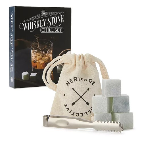Giftbox whiskey stones - whiskey,