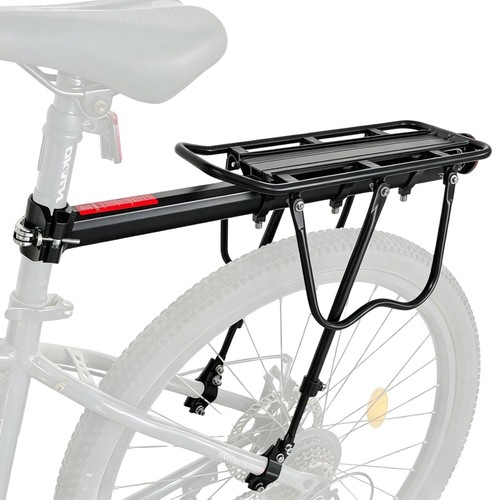 Rear bike rack aluminum - rear, alloy