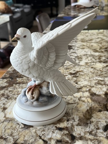 Andrea sadek white dove - by,