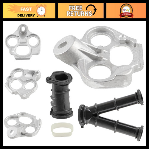 Inlet pipe with - inlet, plate