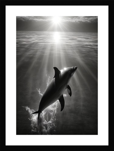 Beautiful dolphin print - dolphin,