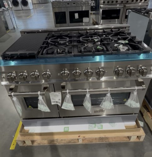 Zline stainless steel dual - 48",