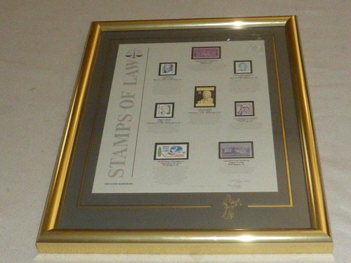 Framed texas stamps - texas,