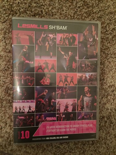 Les mills shbam music dvd - mills, music,