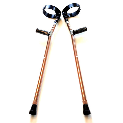 Forearm crutches bronze - crutches, size
