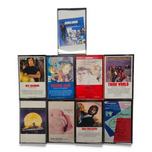Vintage cassette tape lot - cassette,