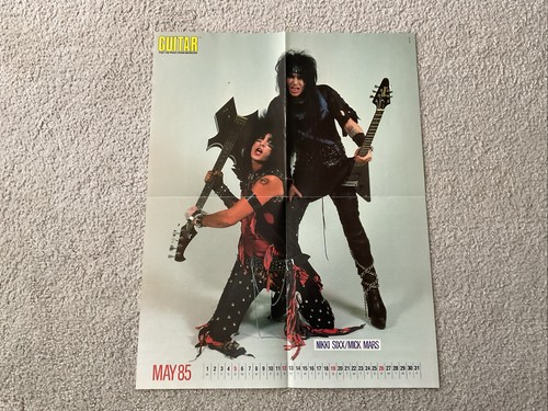 Motley crue vintage - crue, 1985