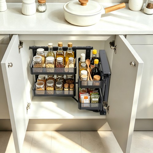 Blind corner cabinet pull - blind,