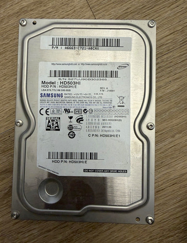 Samsung spinpoint hd503hi - samsung,