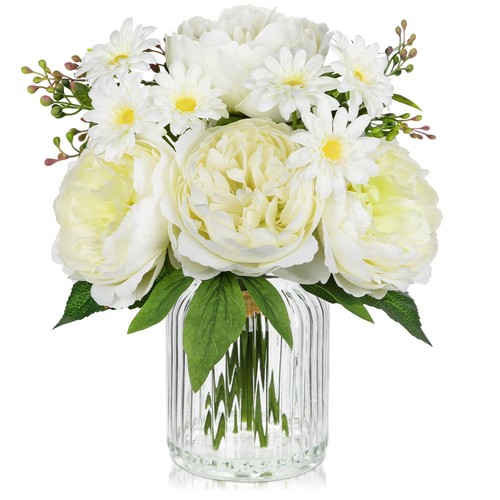 Artificial flowers vase - artificial,