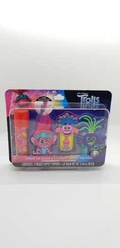 Trolls lip balm and finger - balm,