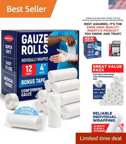 Medical gauze rolls 12pk - medical, –