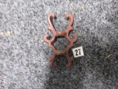 Cast iron floor lamp - iron,