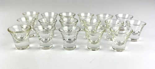 Vtg glass communion - vtg.,