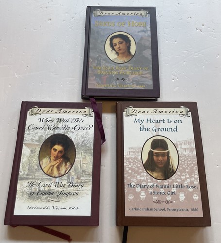 Dear america book lot - dear,