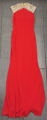 Jovani red formal evening gown - jovani,