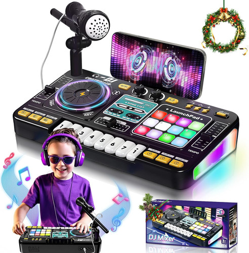 Kids music mixer table - kids, dj