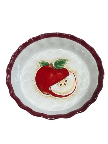 Pie pan ceramic - pie,