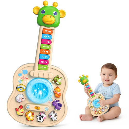 Musical giraffe guitar - musical,