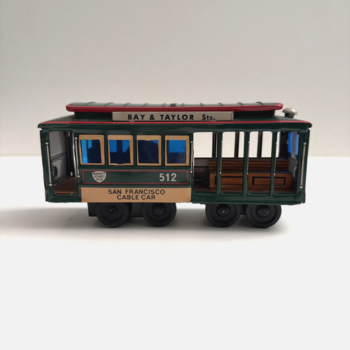 Vintage 1955 tin friction toy - tin,