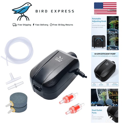 Aquarium air pump - air, dual