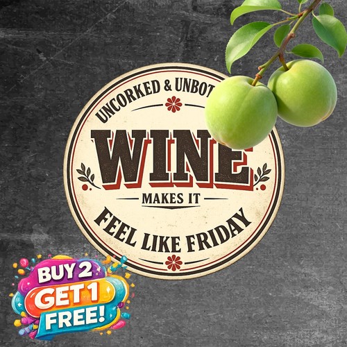 Trouble making wine - making, sign