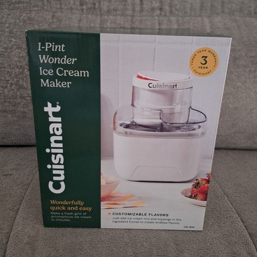 Cuisinart ice cream maker - 1-pt,
