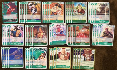 One piece tcg - one, shanks