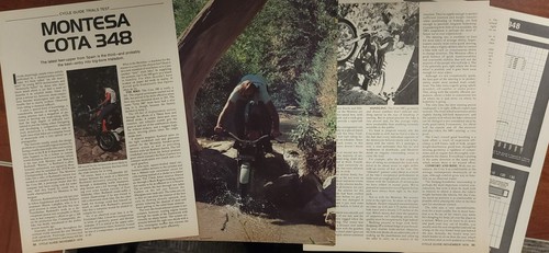 1976 montesa cota 348 - cota,