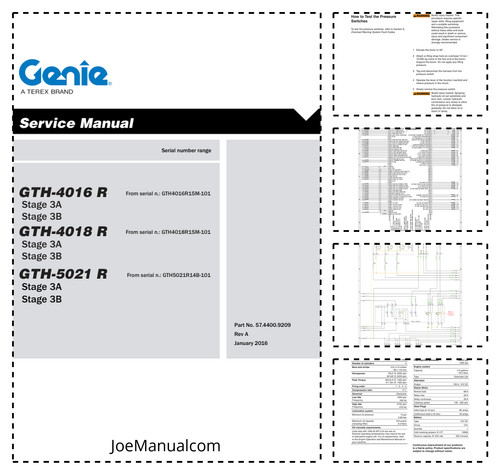 Genie terex gth - genie, r