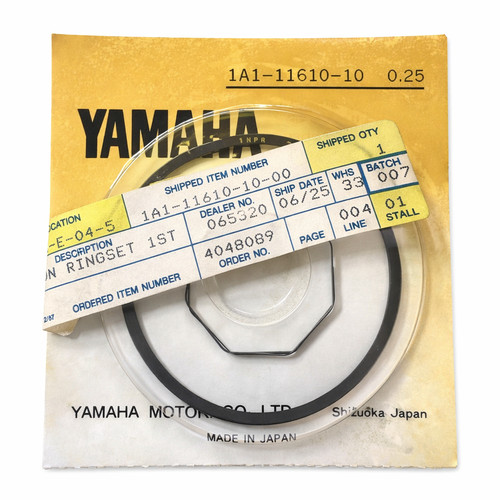 Genuine oem yamaha piston - oem,