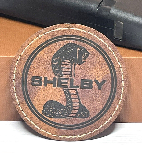 Brown leatherette shelby - leatherette,
