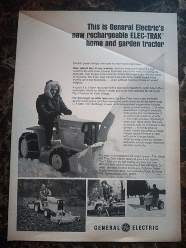 Elec trak e15 - e15, garden