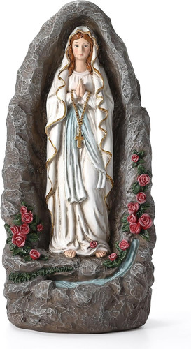 Our lady lourdes statue - of,