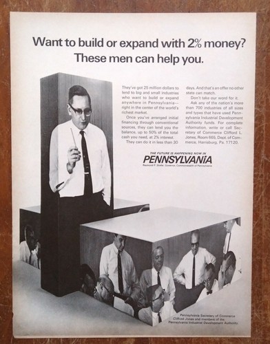 1968 pennsylvania state dept - pennsylvania,