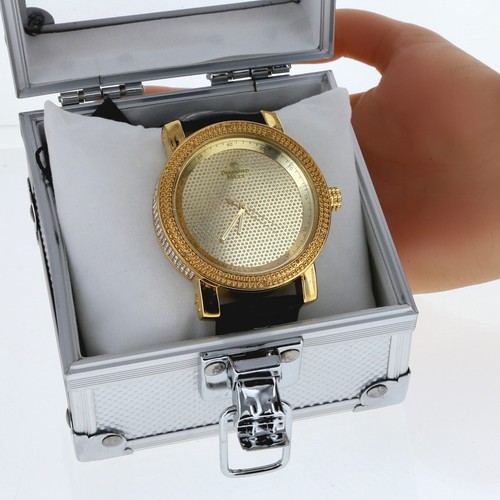 Diamond maxx gold tone watch - maxx,