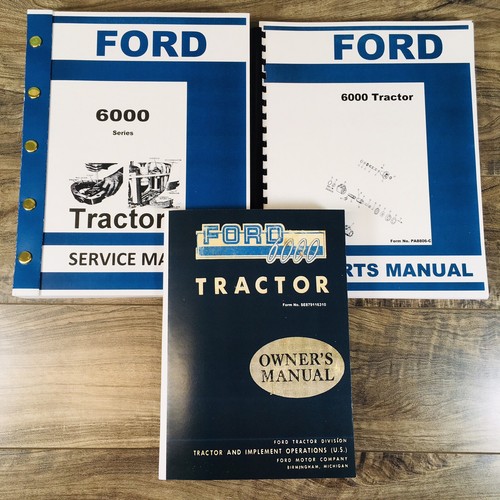 Ford 6000 tractor service - ford,