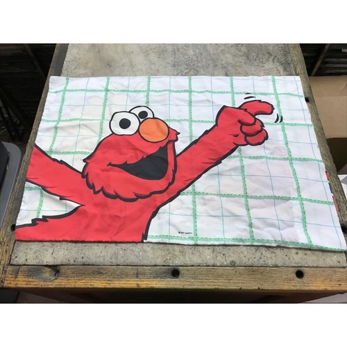 Vintage sesame street pillow - street,