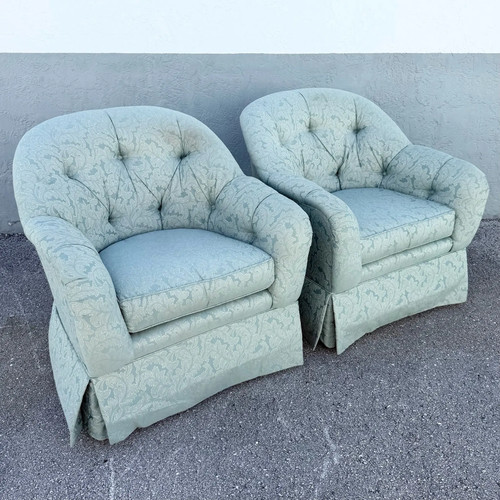 Vintage mid century tufted - century,