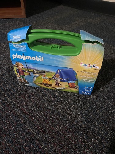 Playmobil family fun - family, camping