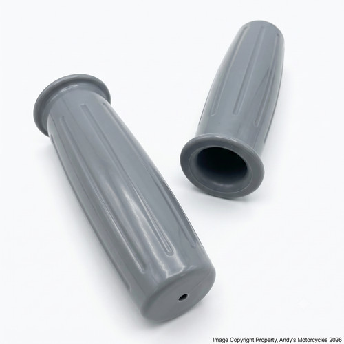 Amal style handlebar grips - amal,