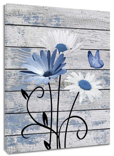 Farmhouse floral wall art for - farmhouse,