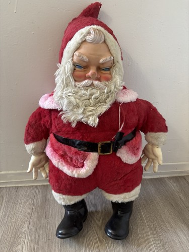 Vtg 50s toy santa claus - santa,