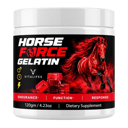 Horse force gelatin - horse,
